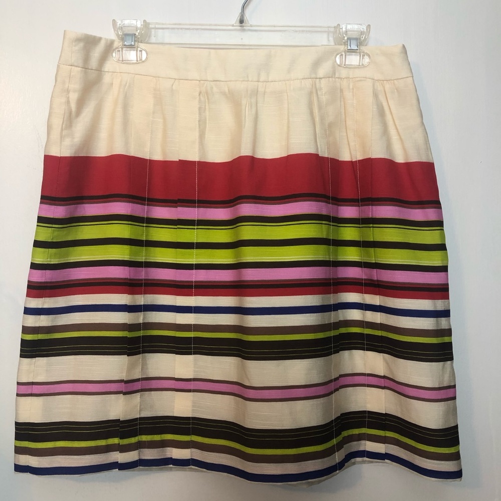 Ann Taylor Loft striped skirt - Picture 2 of 5